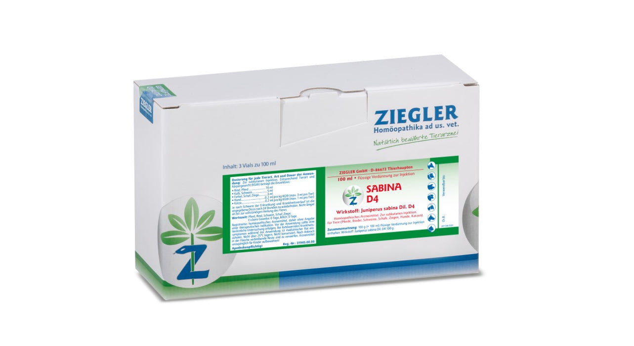 ZIEGLER Sabina D 4 Dilution, 300 ml Solution