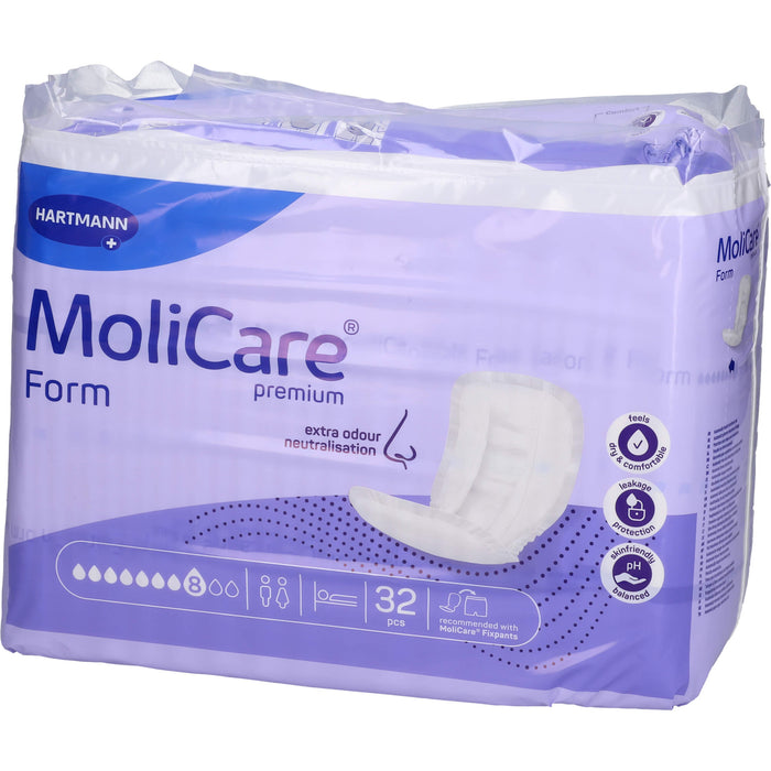 Molicare Pr Form 8 Tropfen, 4X32 St