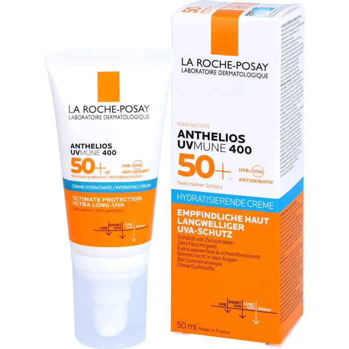 LA ROCHE-POSAY Anthelios Hydratisierende Creme UVMune 400 LSF 50+, 50 ml Crème