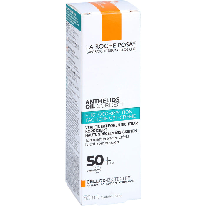 ROCHE-POSAY Anthelios Oil Correct LSF 50+, 50 ml GEL