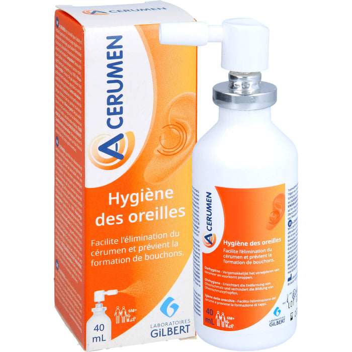 A Cerumen Spray zur Ohrenhygiene, 40 ml SPR