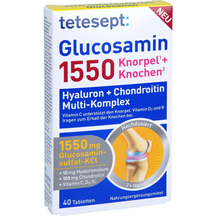 tetesept Glucosamin 1550, 40 St FTA