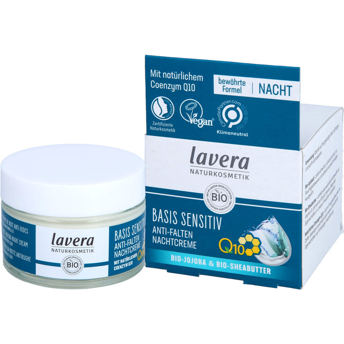 LAVERA BASIS SENSITIV NACHTCREME Q10, 50 ml XNC