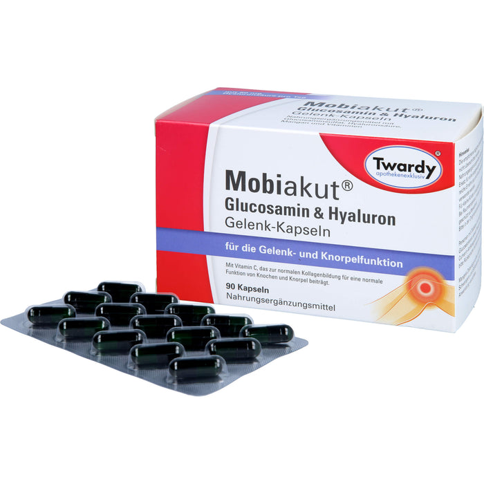 Mobiakut Glucosamin & Hyaluron Gelenk-Kapseln, 90 St KAP