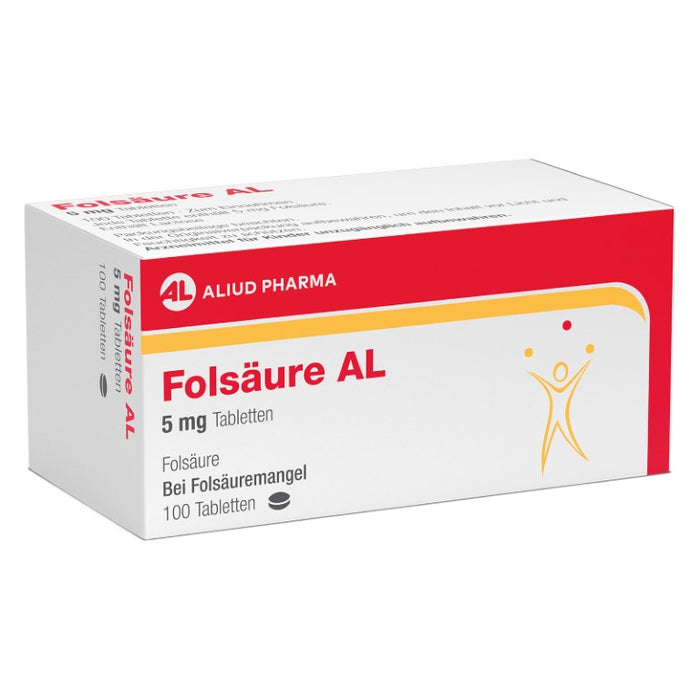 Folsäure AL 5 mg, 100 St. Tabletten