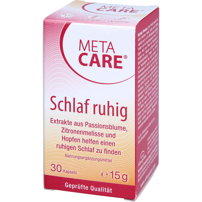 META-CARE Schlaf ruhig, 30 St KAP