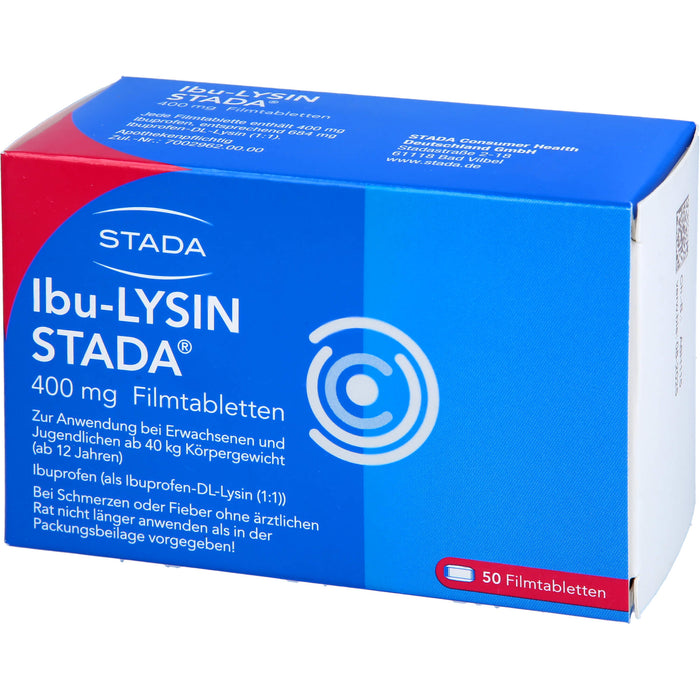 Ibu-LYSIN STADA 400 mg Filmtabletten, 50 St FTA