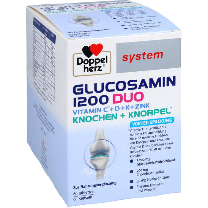 Doppelherz Glucosa 1200duo, 120 St KPG