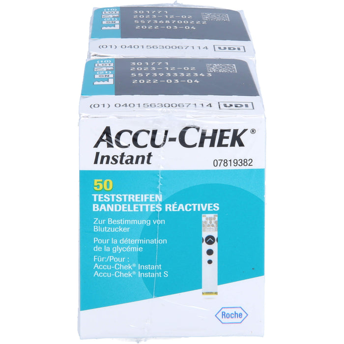 Accu-Chek Instant Eurim Teststreifen, 2X50 St TTR