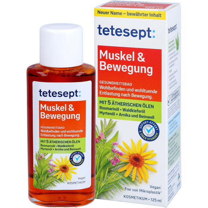 tetesept Muskel & Bewegung Bad, 125 ml BAD