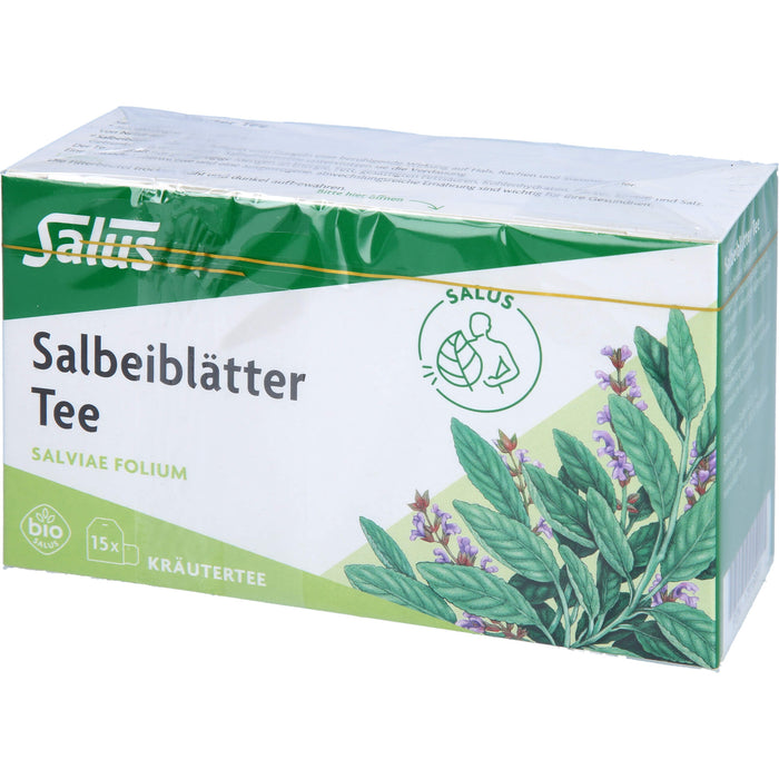 Salbeiblätter Tee bio Salus, 15 St FBE