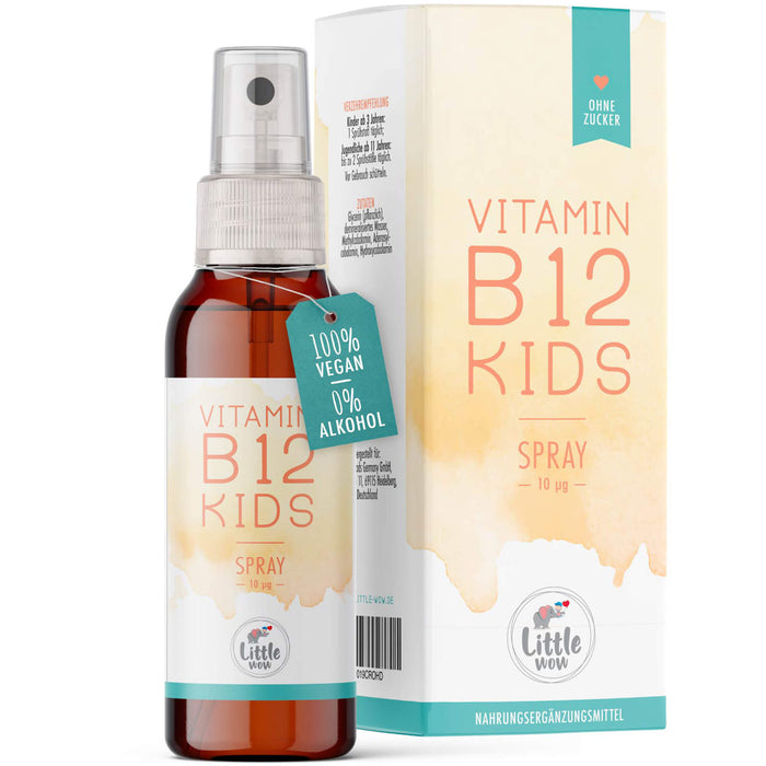 Little Wow Vitamin B12 Kids Mundspray Kinder vegan, 25 ml SPR