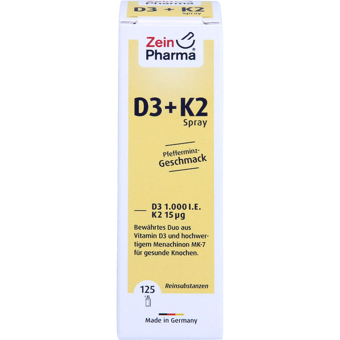 Vitamin D3 +K2 1000IE Spray, 25 ml SPR