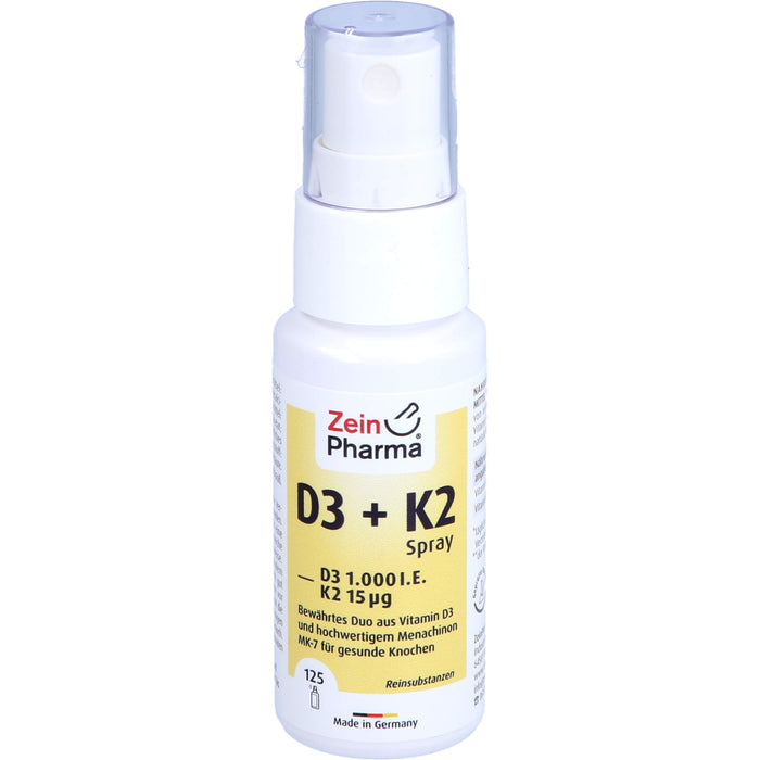 Vitamin D3 +K2 1000IE Spray, 25 ml SPR