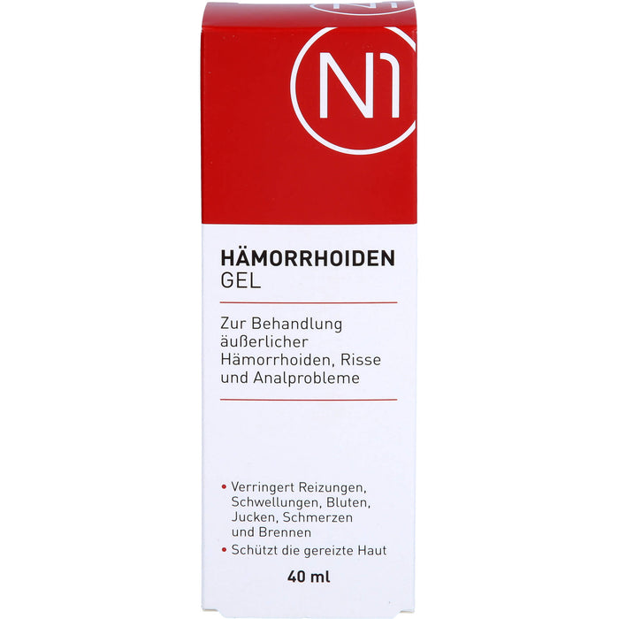 N1 HÄMORRHOIDEN GEL, 40 ml GEL