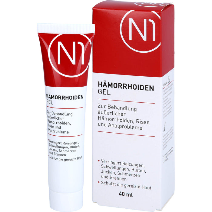 N1 HÄMORRHOIDEN GEL, 40 ml GEL