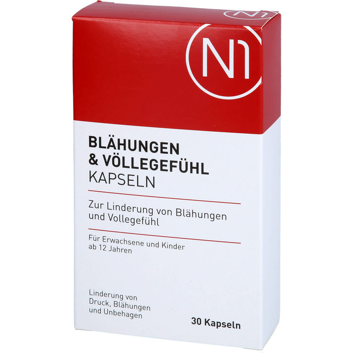 N1 BLÄHUNGEN & VÖLLEGEFÜHL KAPSELN, 30 St KAP