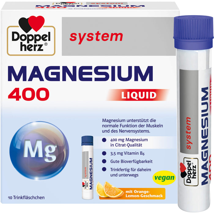 Doppelherz Magnesium 400 Liquid system Lösung, 10 pcs. Ampoules