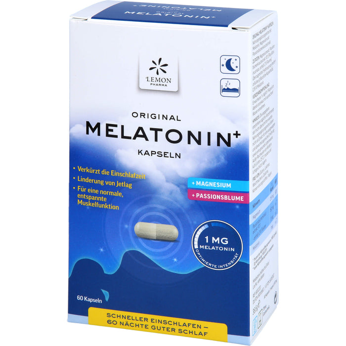 Melatonin Plus Kapseln, 60 St KAP