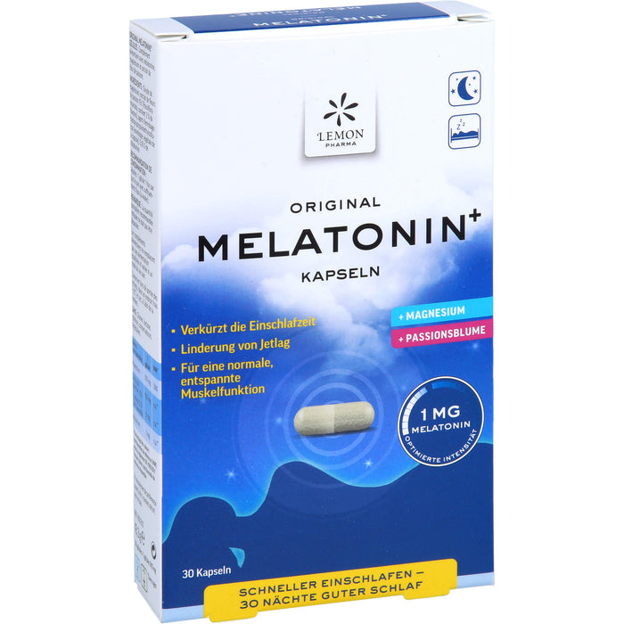 MELATONIN PLUS KAPSELN, 30 St KAP