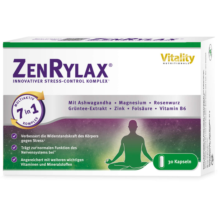 ZENRYLAX Anti-Stress-Komplex mit Ashwagandha, 30 St KAP