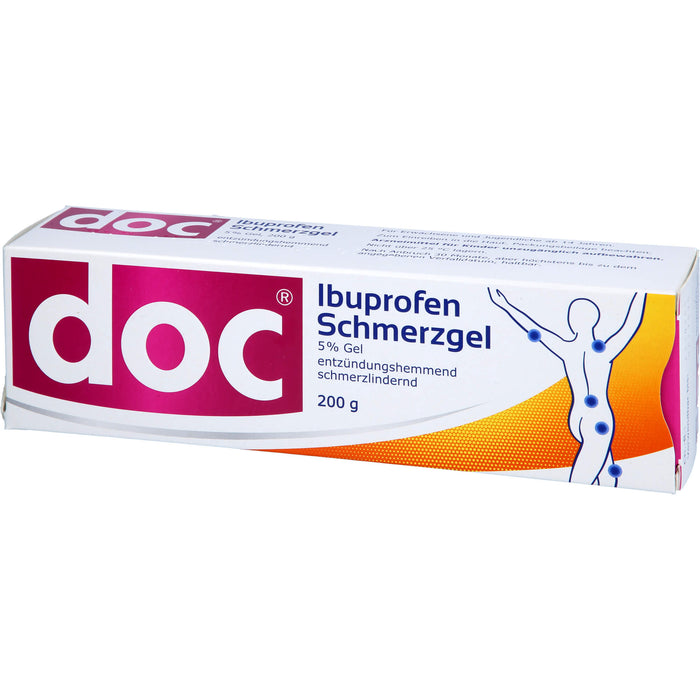 doc Ibuprofen Schmerzgel, 5 % Gel, 200 g GEL