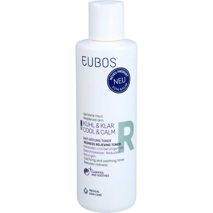 EUBOS KÜHL & KLAR ANTI-RÖTUNg TONER, 200 ml FLU