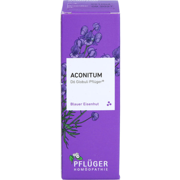 Aconitum D6 Globuli Pflüger Dosierspender, 10 g GLO