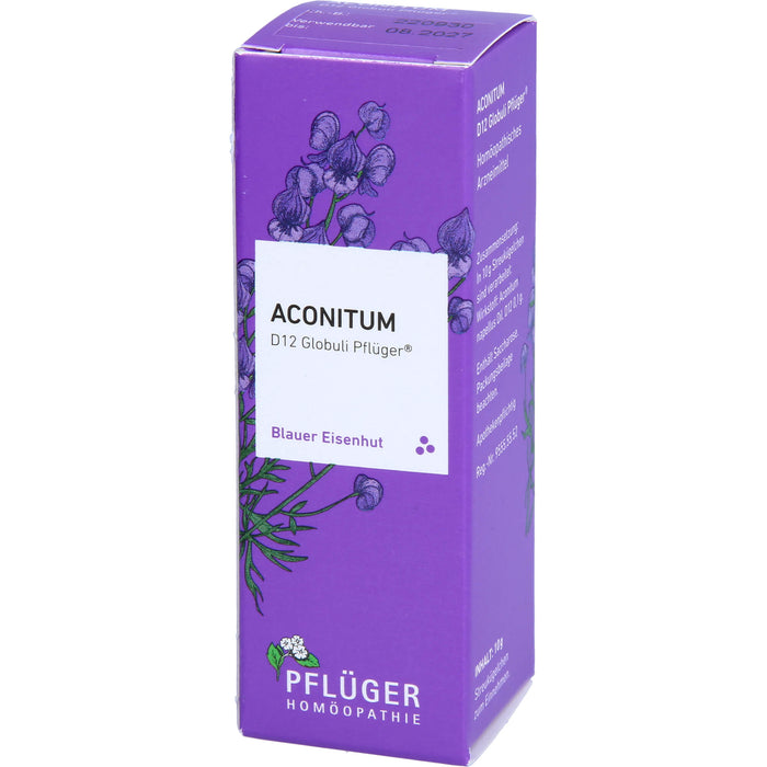 Aconitum D12 Globuli Pflüger Dosierspender, 10 g GLO