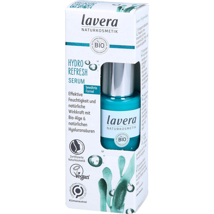 LAVERA HYDRO REFRESH SERUM, 30 ml XTC