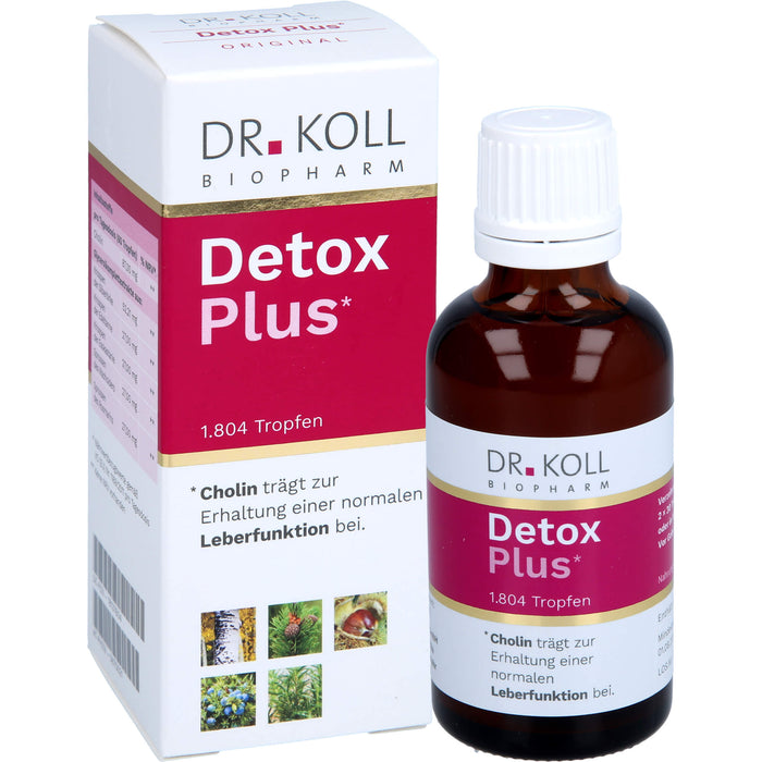 Detox Plus Dr.Koll Gemmo Komplex Cholin, 50 ml TRO