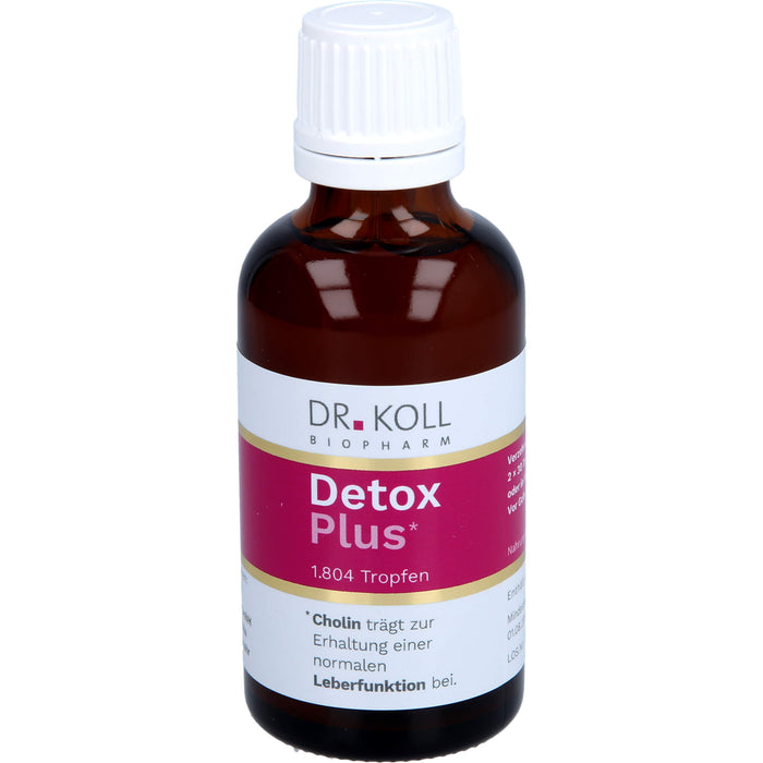 Detox Plus Dr.Koll Gemmo Komplex Cholin, 50 ml TRO