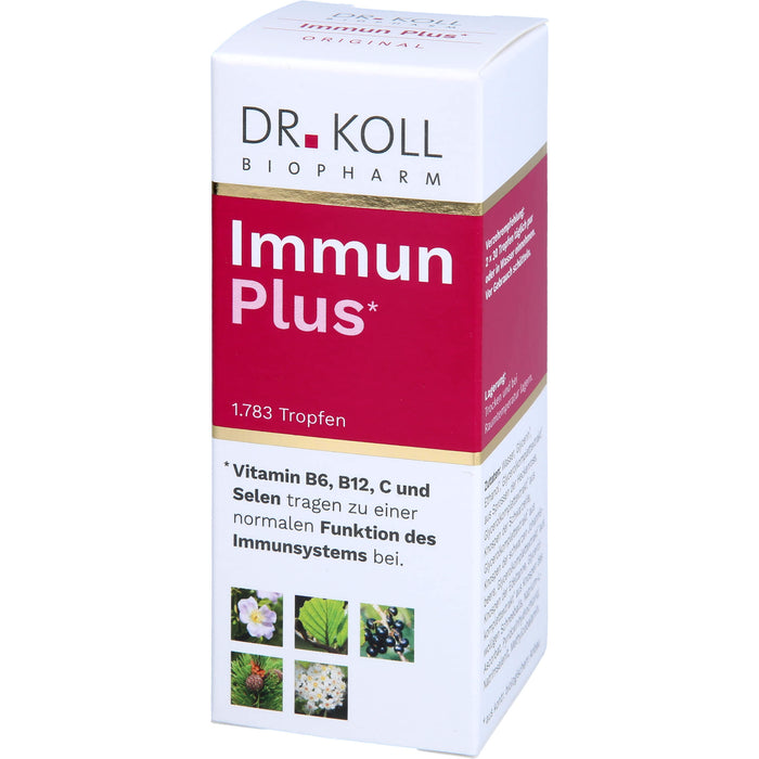 Immun Plus Dr.Koll Gemmo Komplex Vit.B6 B12 Selen, 50 ml TRO