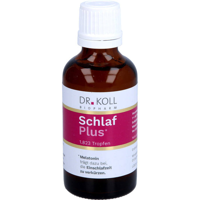 Schlaf Plus Dr.Koll Gemmo Silberlinde Melatonin, 50 ml TRO