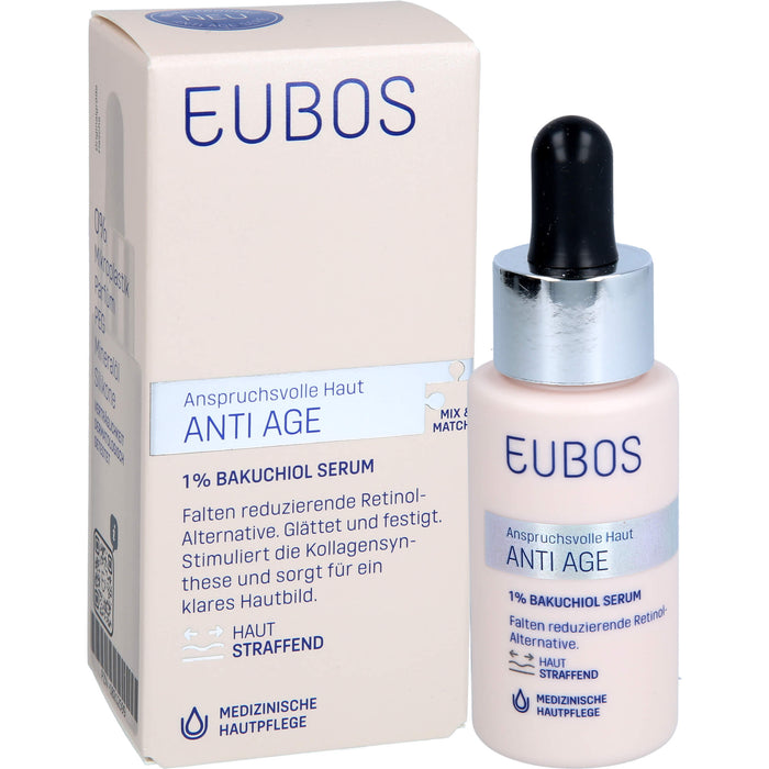 EUBOS ANTI AGE 1% BAKUCHIOL SERUM, 30 ml KON