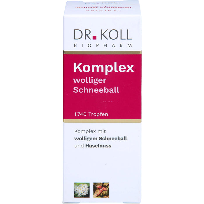 Komplex wolliger Schneeball Haselnuss Dr.Koll, 50 ml TRO