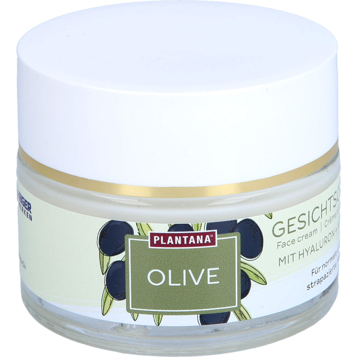 Plantana Olive Gesichtscreme Hyaluron & Vitamin-E, 50 ml CRE