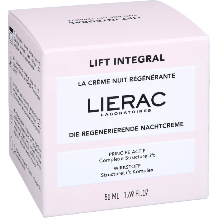 LIERAC LIFT INTEGRAL regenerierende Nachtcreme, 50 ml XNC