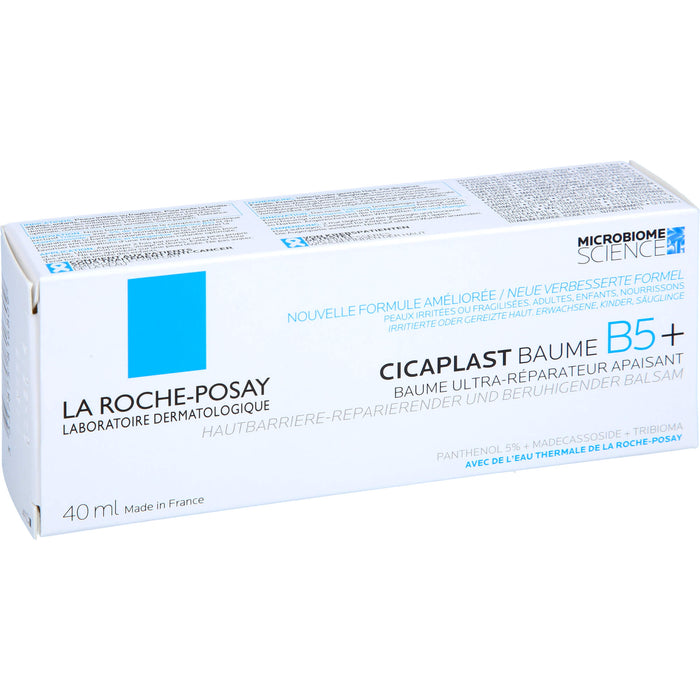 LA ROCHE-POSAY Cicaplast Baume B5+ Hautbarriere-reparierender und beruhigender Balsam, 40 ml Creme