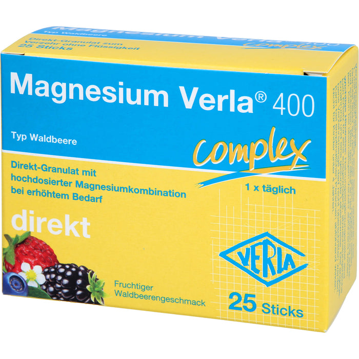 Magnesium Verla 400 Wal Di, 25 St GRA