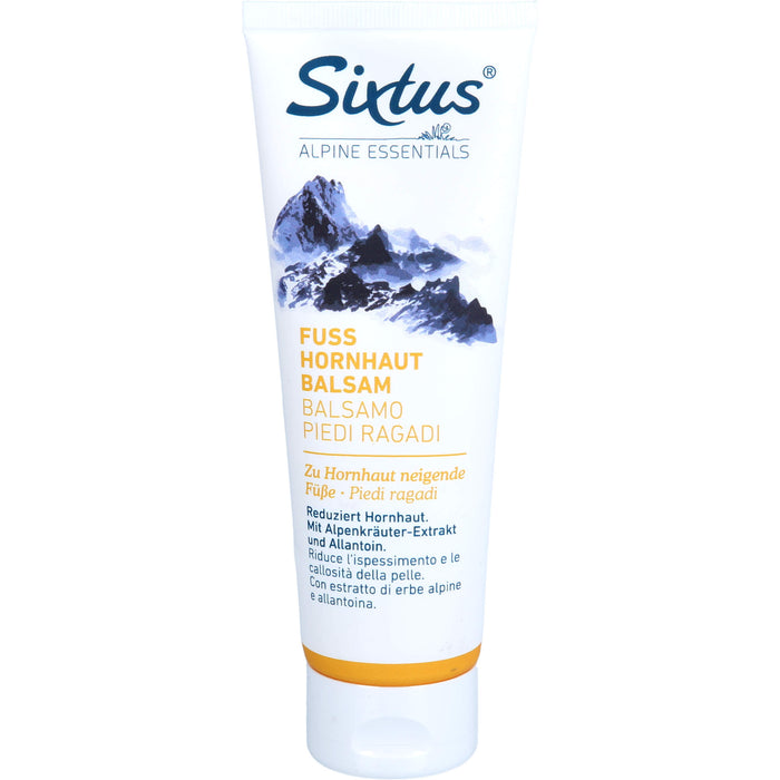 Sixtus FUSS HORNHAUT BALSAM, 125 ml BAL