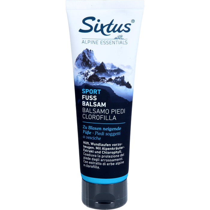 Sixtus SPORT FUSS BALSAM, 125 ml BAL