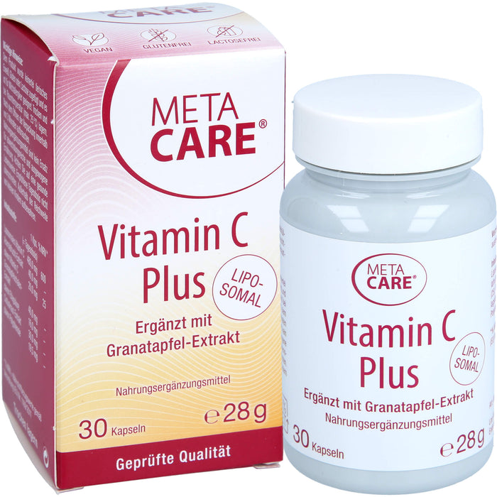 META CARE VITAMIN C PLUS, 30 St KAP