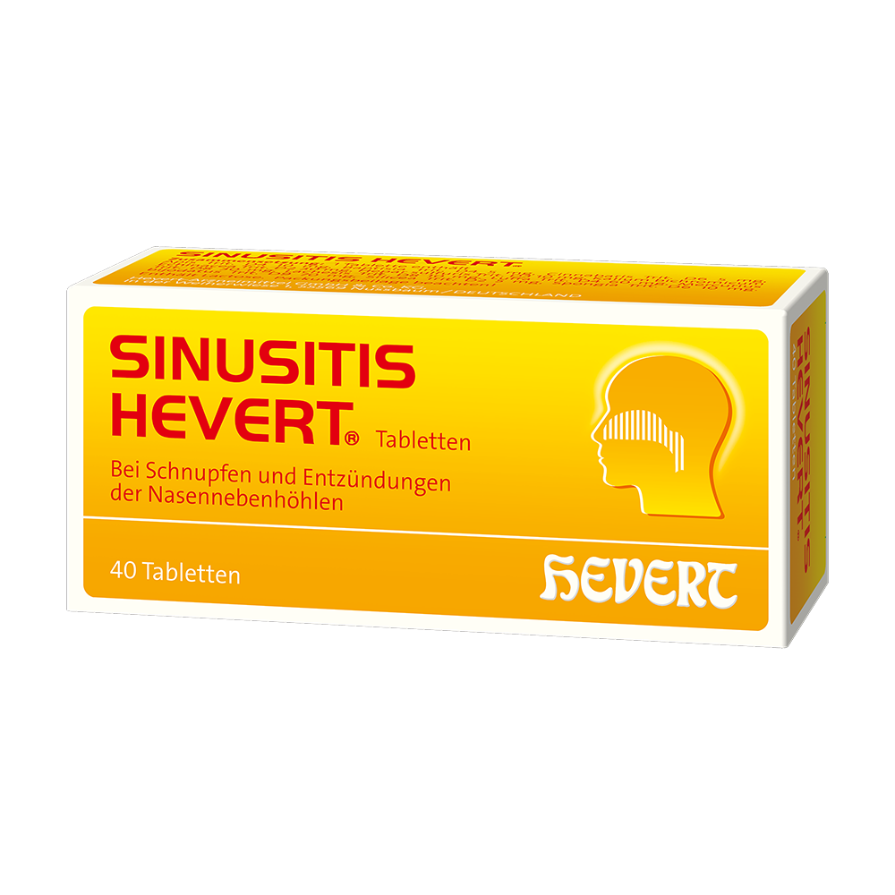 Sinusitis Hevert, 40 St. Tabletten