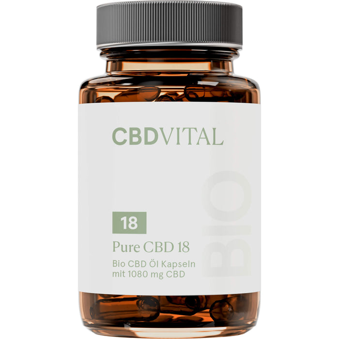 CBD VITAL PURE CBD 18 (10%) Kapseln, 60 St KAP