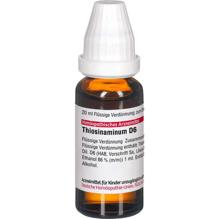 Thiosinaminum D6 DHU Dilution, 20 ml DIL