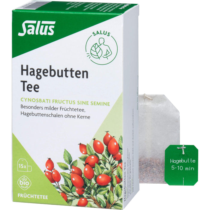 Salus Hagebutten Früchtetee, 15 St. Filterbeutel