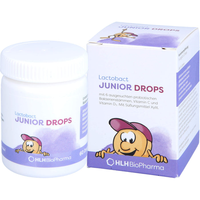 Lactobact Junior Drops, 60 St LUT