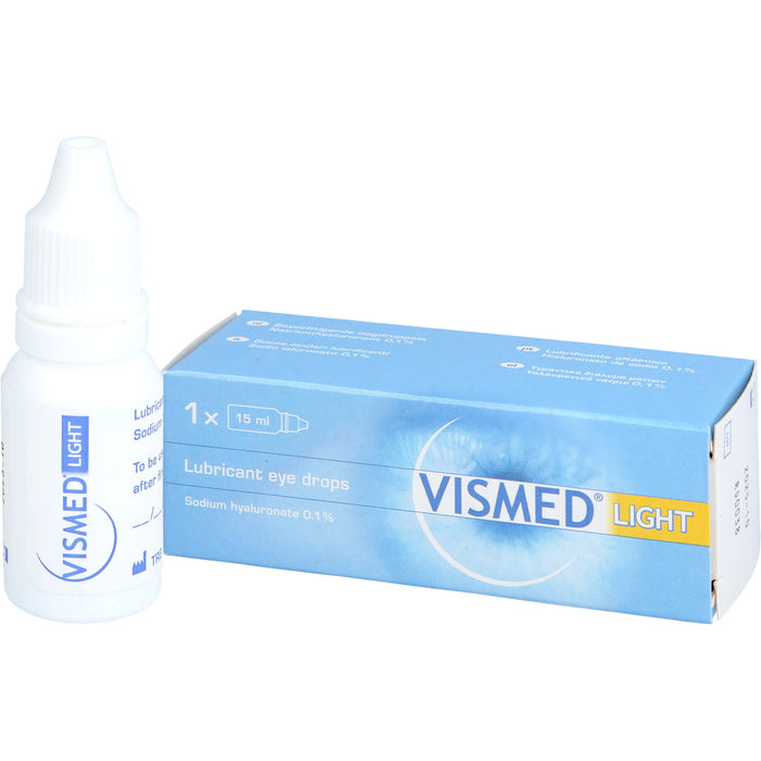 VISMED Light Benetzungslösung für das Auge, 15 ml Lösung