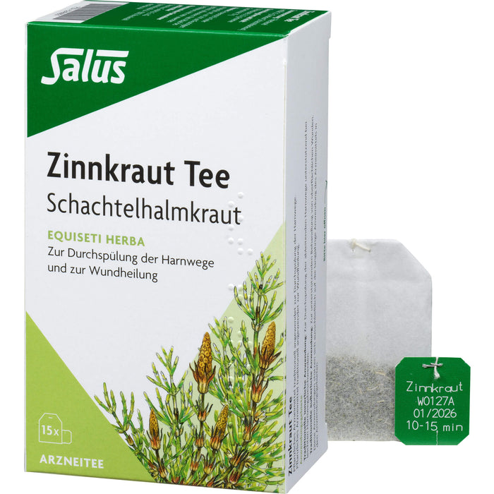 Salus Zinnkraut Tee bei Ödemen und zur Durchspülung der ableitenden Harnwege, 15 St. Filterbeutel